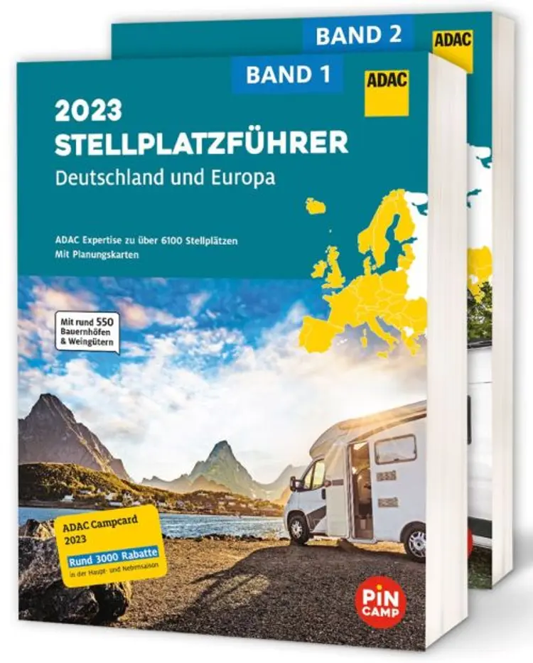 ADAC Stellplatzführer 2023: Deutschland und Europa (vol. 1-2) af ADAC Verlag
