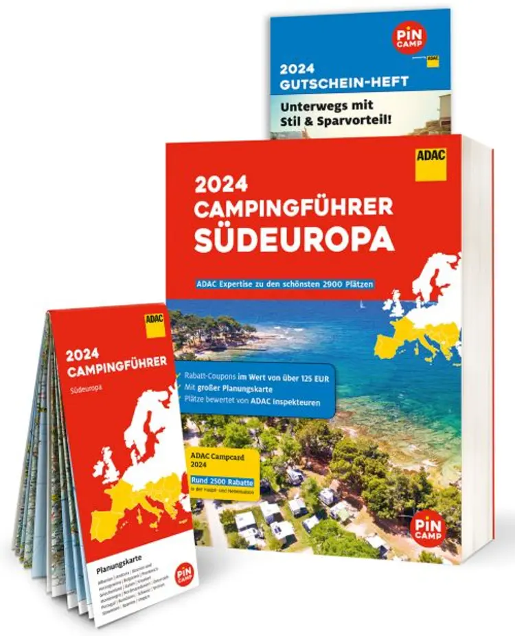 ADAC Campingführer 2024: Südeuropa - Südeuropa, ADAC Verlag af ADAC Verlag