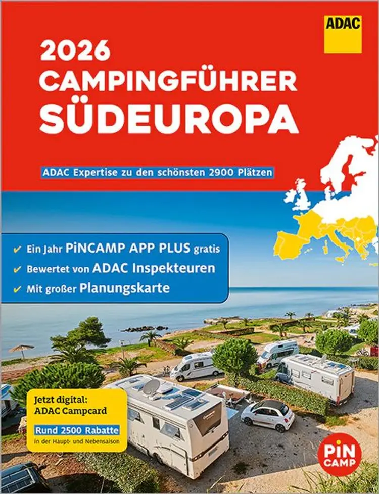 ADAC Campingführer 2025: Südeuropa - Südeuropa, ADAC Verlag af ADAC Verlag