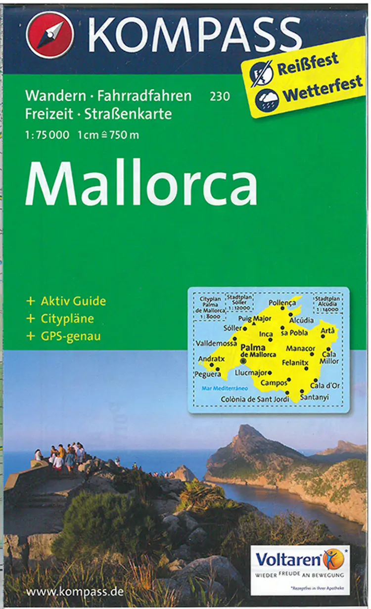 Mallorca af Mair-Dumont/Kompass