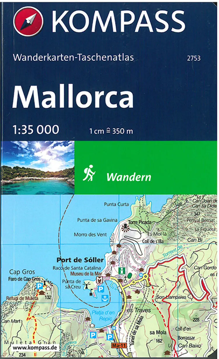 Mallorca af Mair-Dumont/Kompass