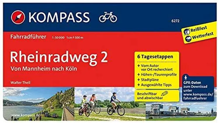 Rheinradweg 2 : Von Mannheim nach Köln af Mair-Dumont
