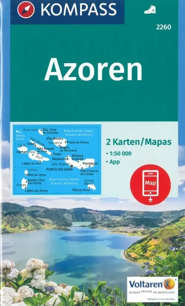 Azoren - Azores af Mair-Dumont/Kompass