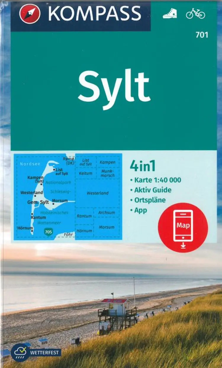 Sylt mit Stadtplänen af Mair-Dumont/Kompass