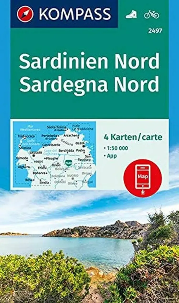 Sardinien Nord af Mair-Dumont/Kompass