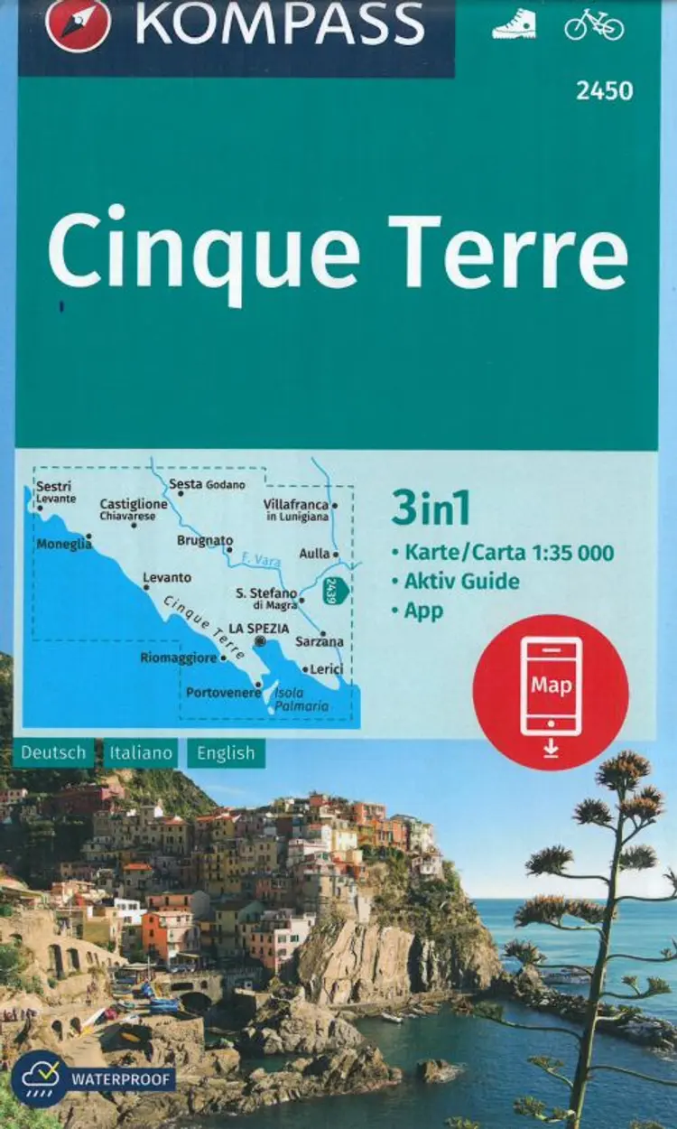 Cinque Terre af Mair-Dumont/Kompass
