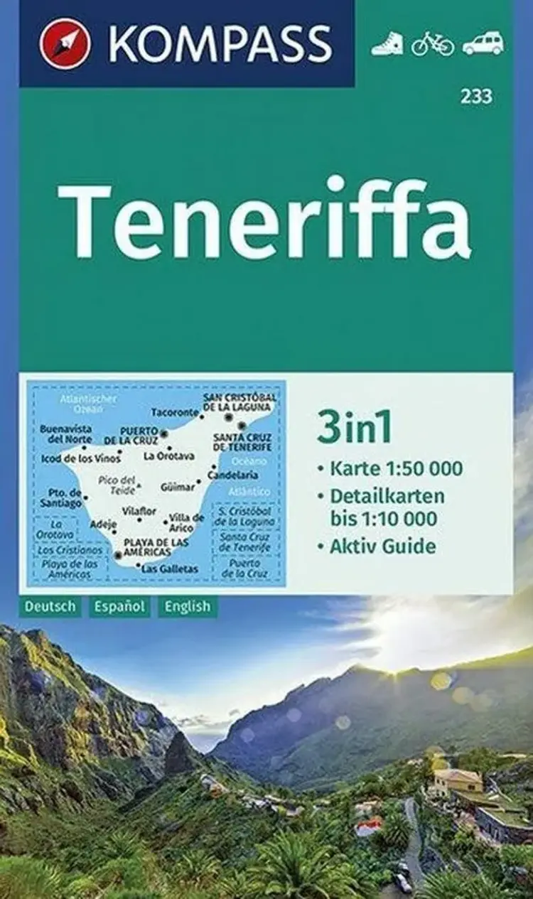 Teneriffa af Mair-Dumont/Kompass