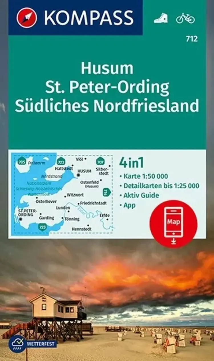 Husum, St. Peter-Ording, Südliches Nordfriesland af Mair-Dumont/Kompass