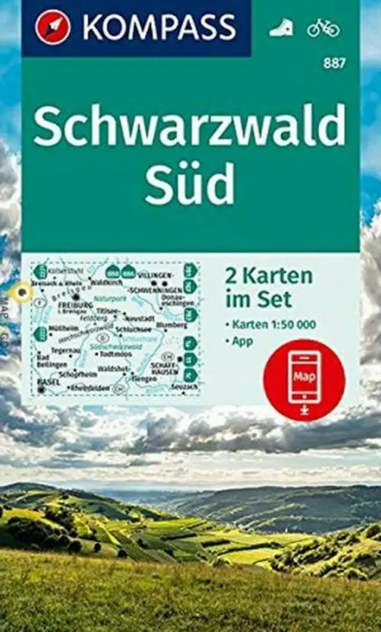 Schwarzwald Süd af Mair-Dumont/Kompass