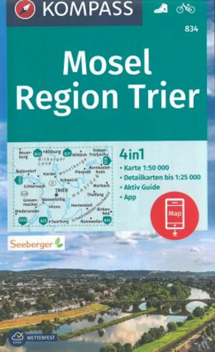 Mosel Region Trier af Mair-Dumont/Kompass