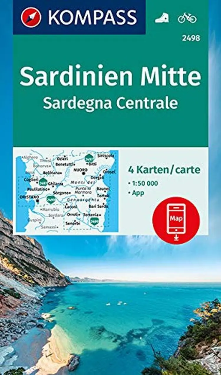 Sardinien Mitte af Mair-Dumont/Kompass