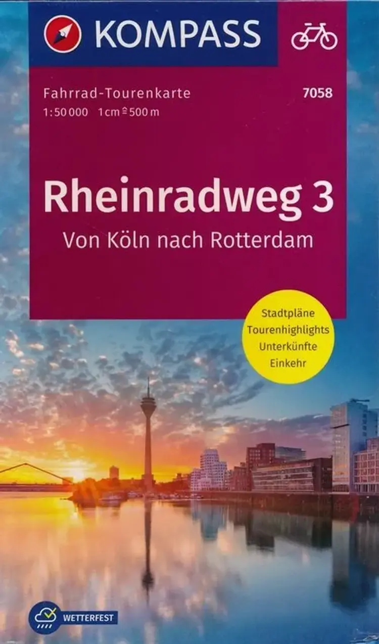 Rheinradweg 3: Von Köln nach Rotterdam af Mair-Dumont/Kompass