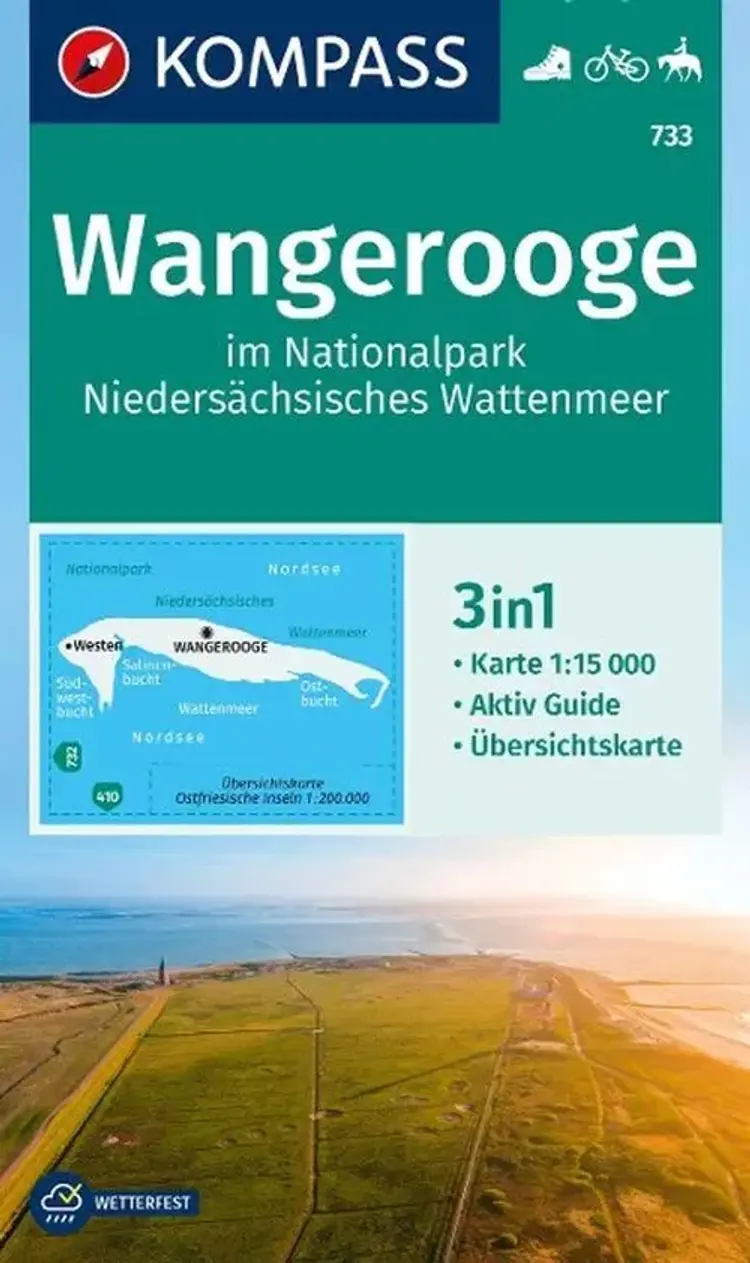 Wangerooge im Nationalpark Niedersächsisches Wattenmeer af Mair-Dumont/Kompass