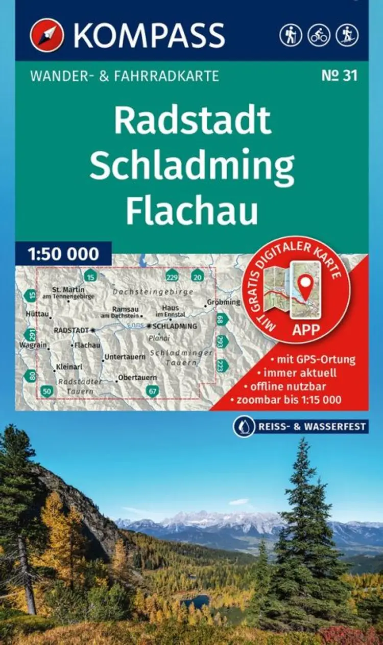 Radstadt - Schladming - Flachau af Kompass