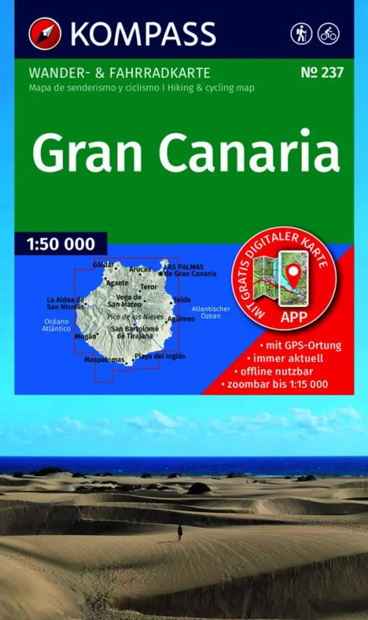 Gran Canaria af Kompass