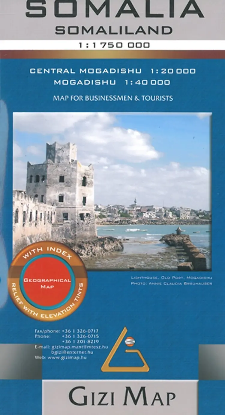 Somalia, Somaliland af Gizi Map