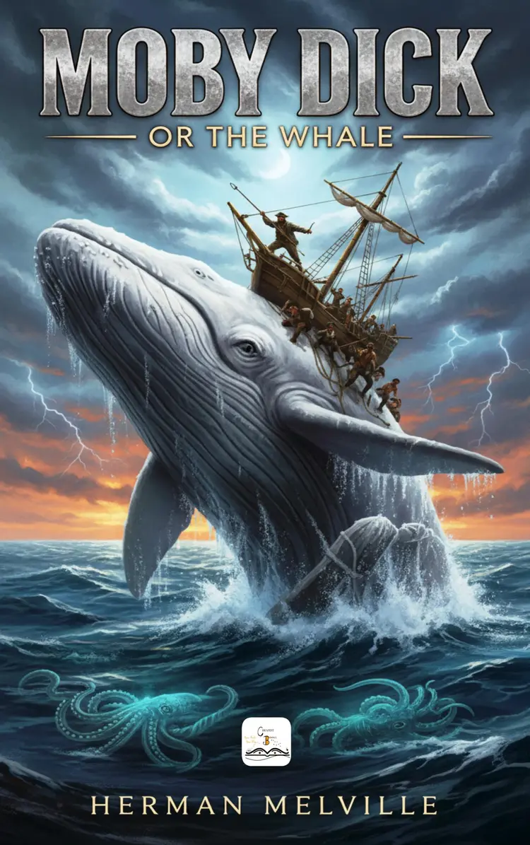 Moby Dick (engelsk) af Herman Melville