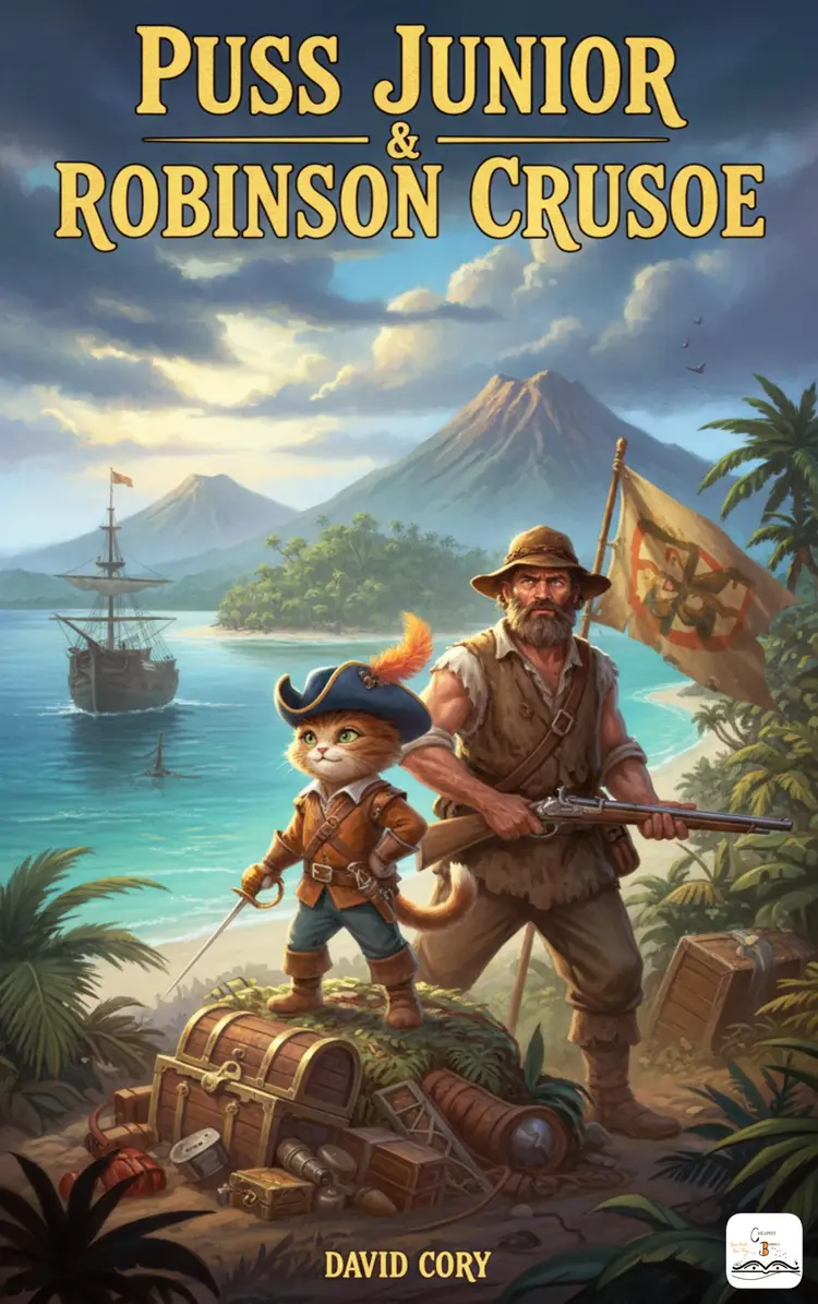 Puss Junior and Robinson Crusoe af David Cory