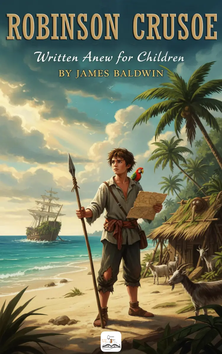 Robinson Crusoe Written Anew for Children af James Baldwin