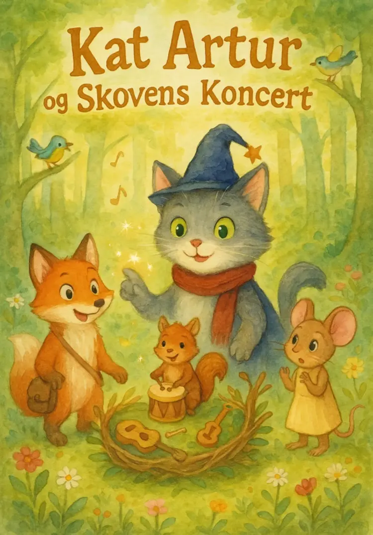 Kat Artur og skovens koncert af Magnus Matthiesen