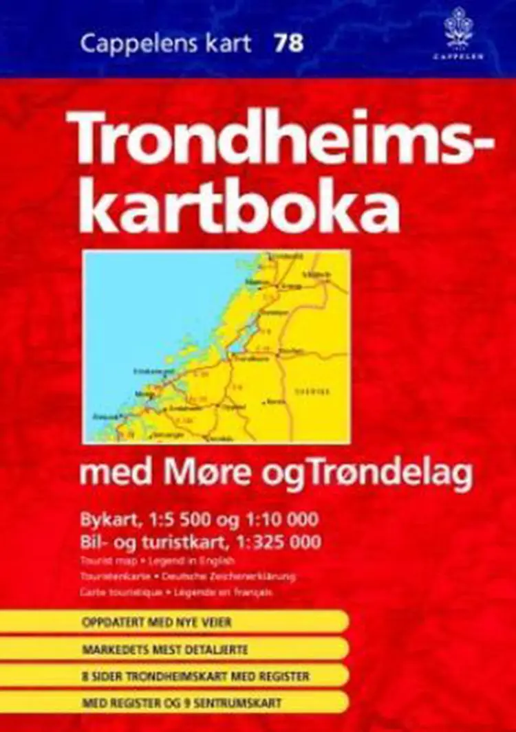 Trondheimskartboka : med Møre og Trøndelag af Cappelen Damm