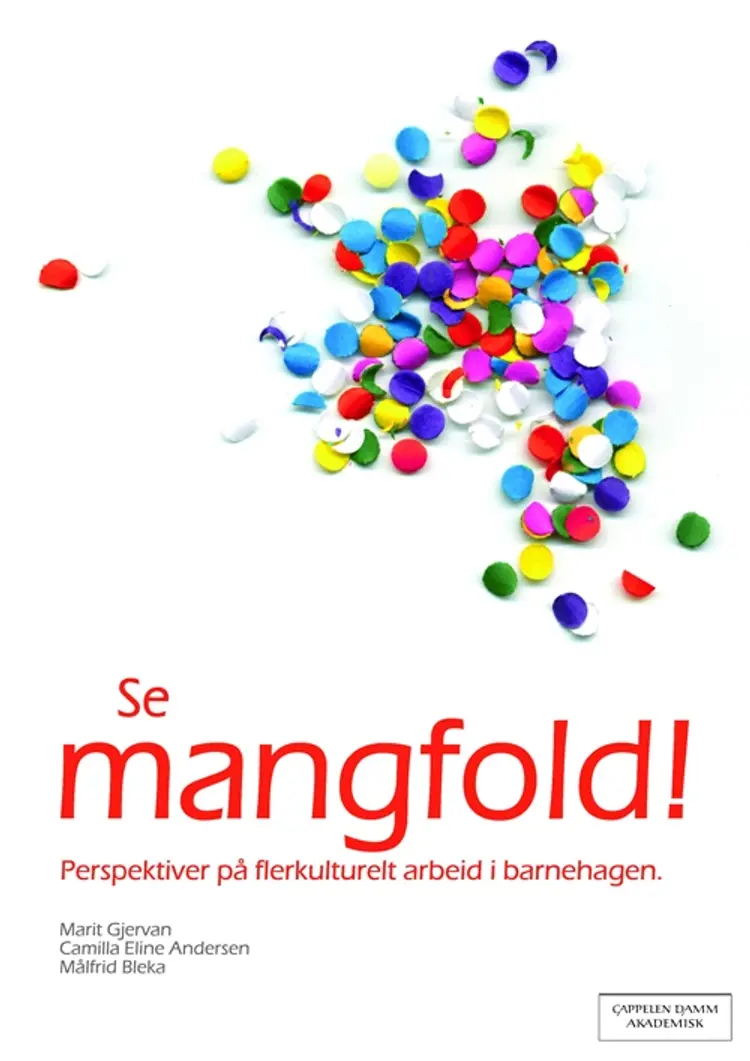 Se mangfold! : perspektiver på mangkulturelt arbeid i barnehagen af Marit Gjervan
