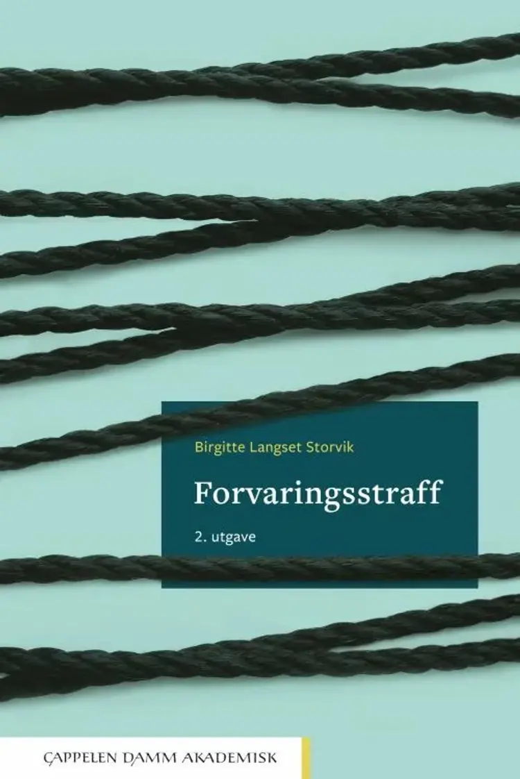 Forvaringsstraff af Birgitte Langset Storvik