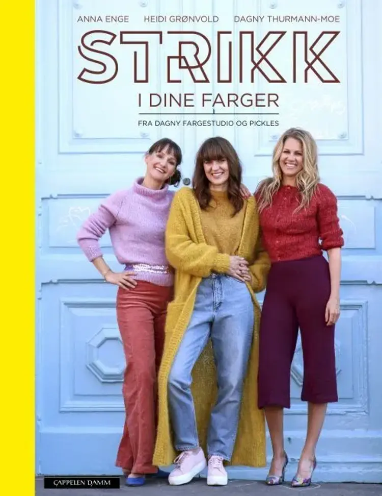 Strikk i dine farger - Anna Enge, Heidi Grønvold, Dagny Thurman-Moe af Anna Enge