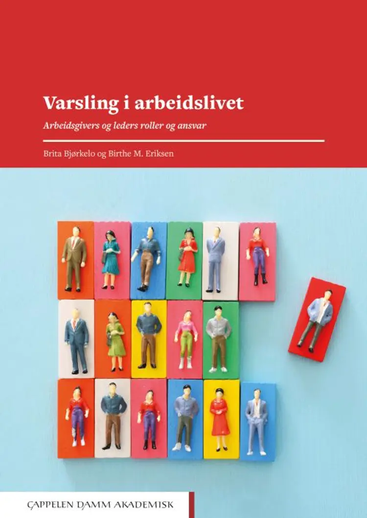 Varsling i arbeidslivet : arbeidsgivers og leders roller og ansvar af Brita Bjørkelo