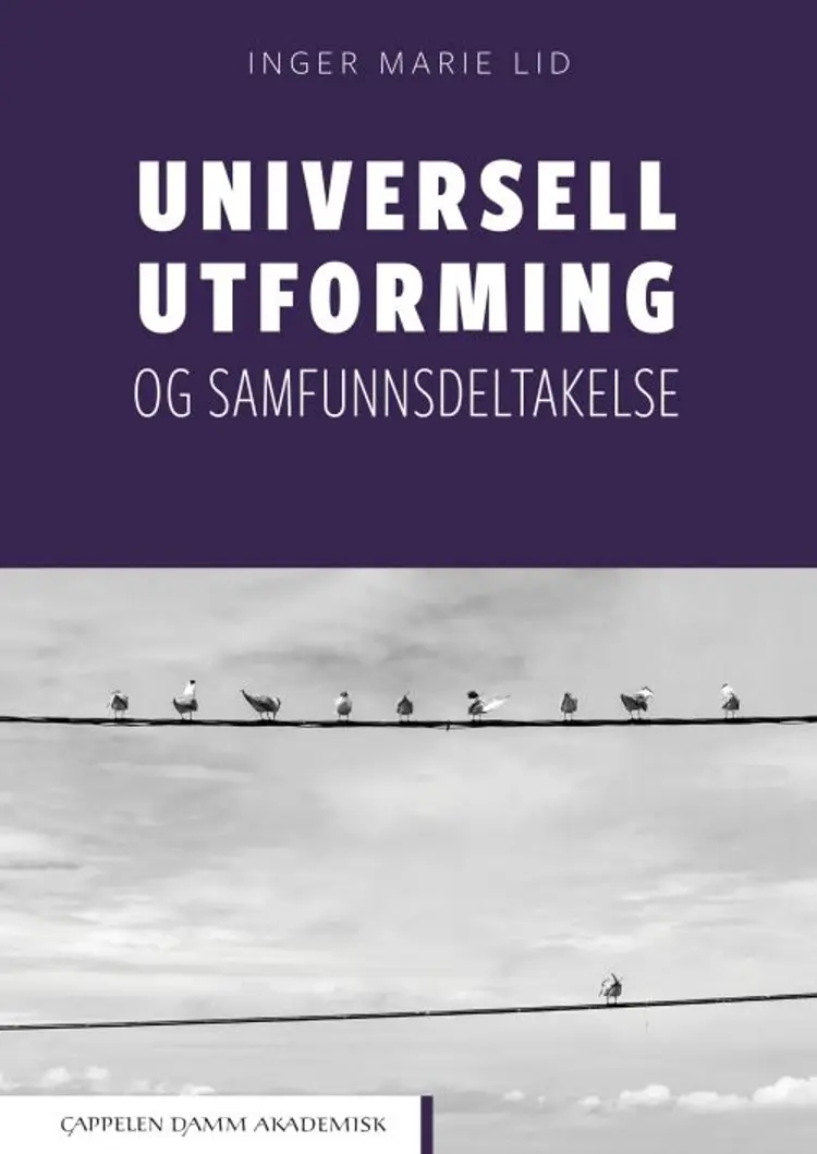 Universell utforming og samfunnsdeltakelse af Inger Marie Lid