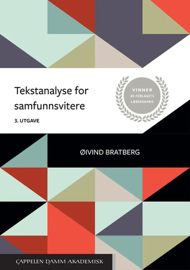 Tekstanalyse for samfunnsvitere - Øivind Bratberg af Øivind Bratberg