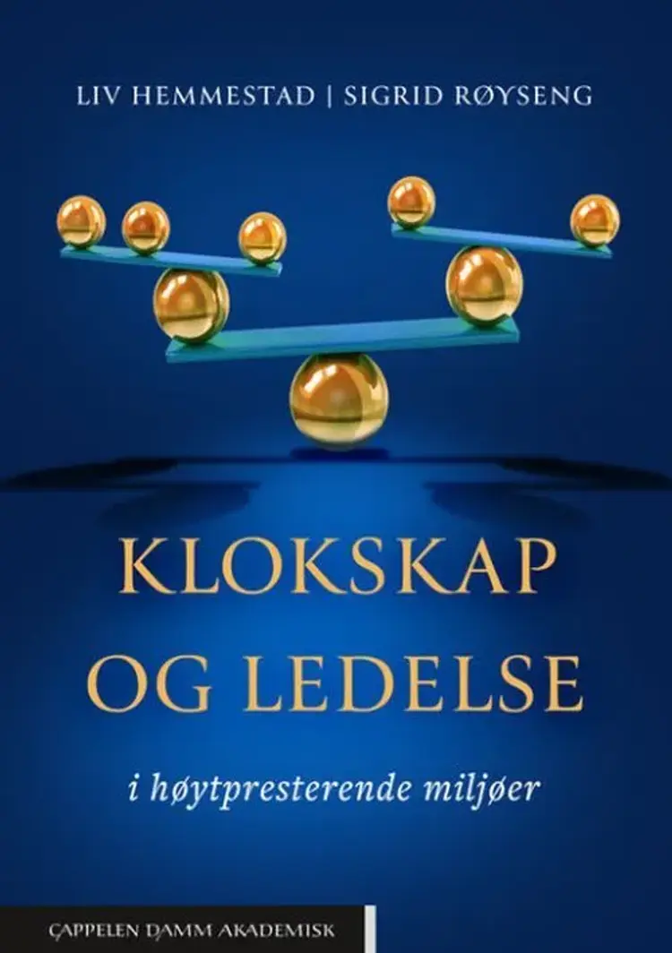 Klokskap og ledelse i høytpresterende miljøer af Liv Hemmestad