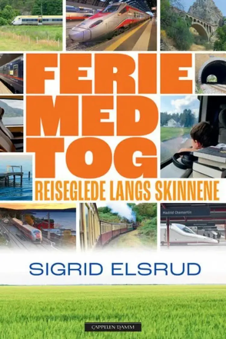 Ferie med tog : reiseglede langs skinnene af Sigrid Elsrud