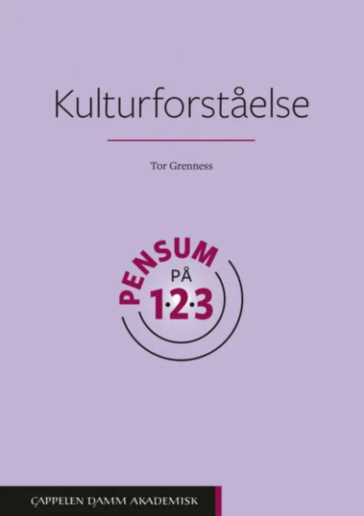 Kulturforståelse på 1-2-3 af Tor Grenness