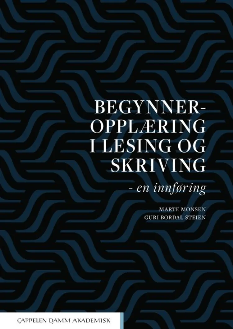 Begynneropplæring i lesing og skriving : en innføring af Marte Monsen