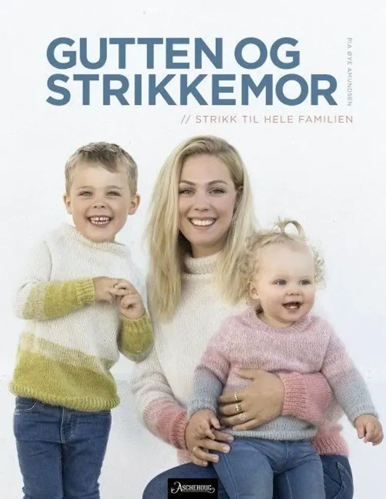 Guttenogstrikkemor af Pia Øye Amindsen
