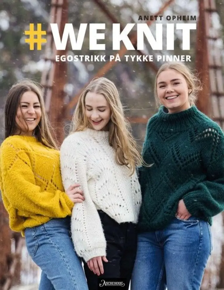 #weknit : egostrikk på tykke pinner af Anett Opheim