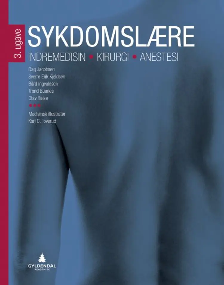 Sykdomslære : indremedisin, kirurgi og anestesi af Dag Jacobsen