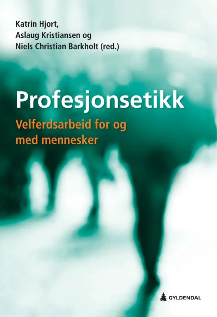 Profesjonsetikk : velferdsarbeid for og med mennesker af Katrin Hjort