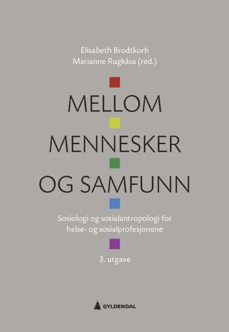 Mellom mennesker og samfunn : sosiologi og sosialantropologi for helse- og sosialprofesjonene - Marianne Rugkåsa (red.), Elilsabeth Brodtkorb af Elilsabeth Brodtkorb