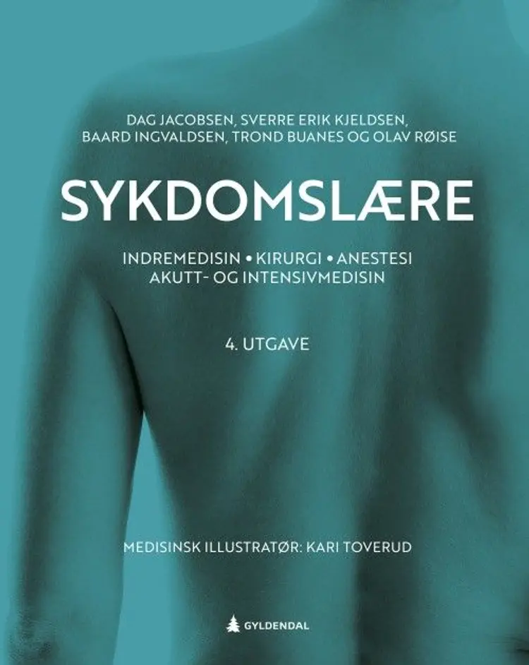 Sykdomslære : indremedisin, kirurgi og anestesi af Dag Jacobsen
