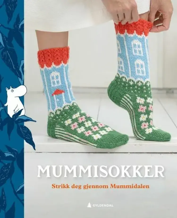 Mummisokker : strikk deg gjennom Mummindalen af Jaana Etula