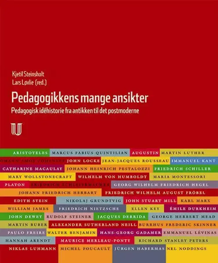 Pedagogikkens mange ansikter : pedagogikkens idéhistorie fra antikken til det postmoderne af Kjetil Steinsholt