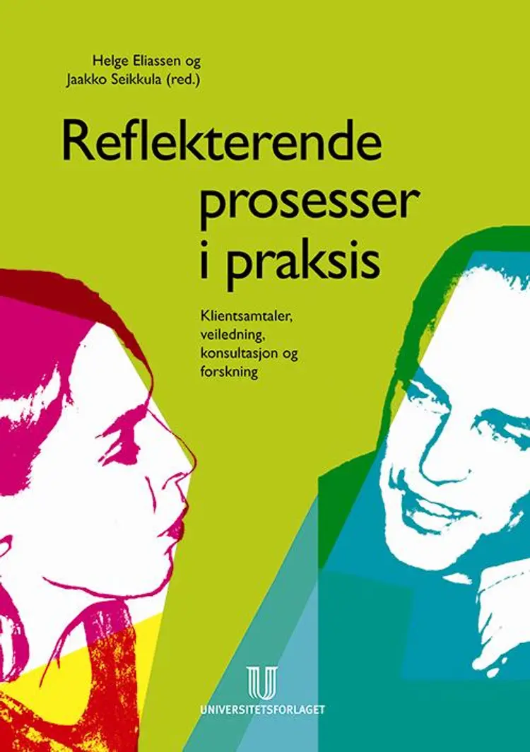 Reflekterende prosesser i praksis : klientsamtaler, veiledning, konsultasjon og forskning af Helge Eliassen
