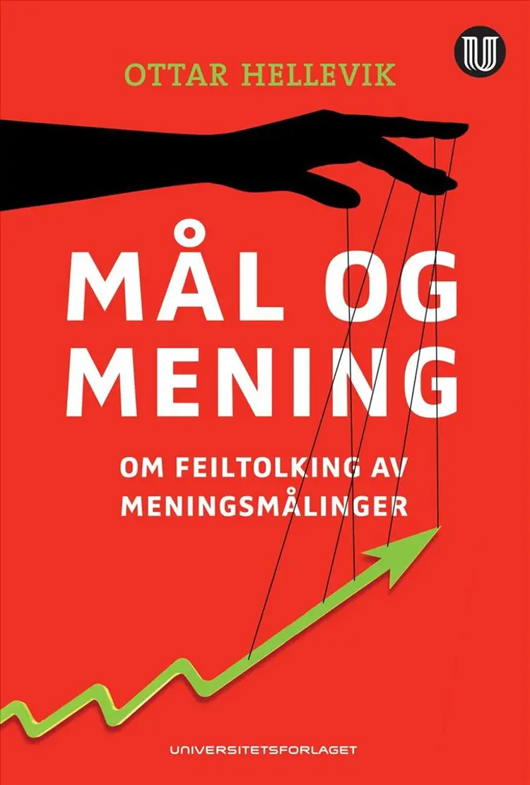 Mål og mening : om feiltolkning av meningsmålinger af Ottar Hellevik