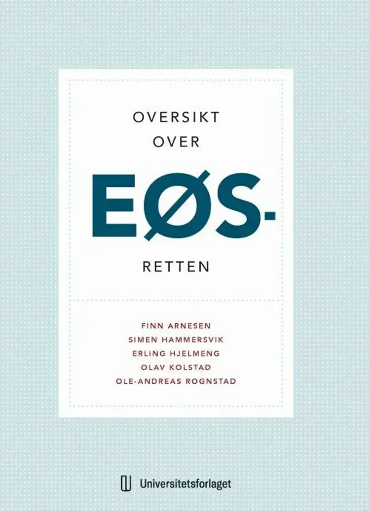 Oversikt over EØS-retten af Finn Arnesen