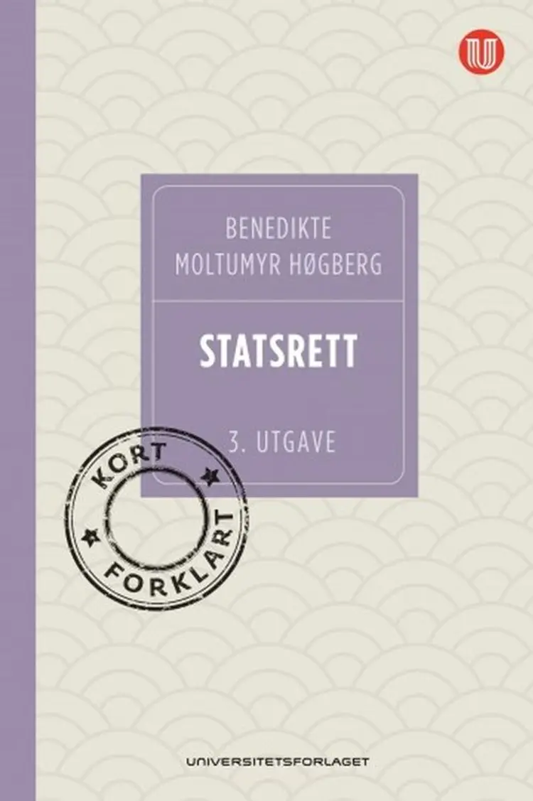 Statsrett af Benedikte Moltumyr Høgberg