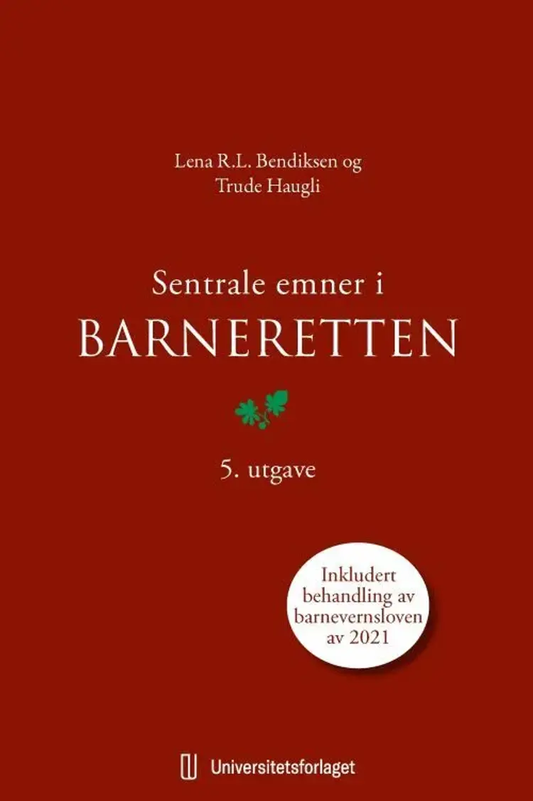 Sentrale emner i barneretten af Lena R.L. Bendiksen
