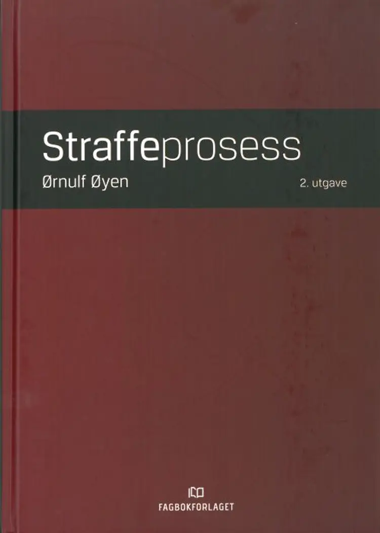 Straffeprosess af Ørnulf Øyen