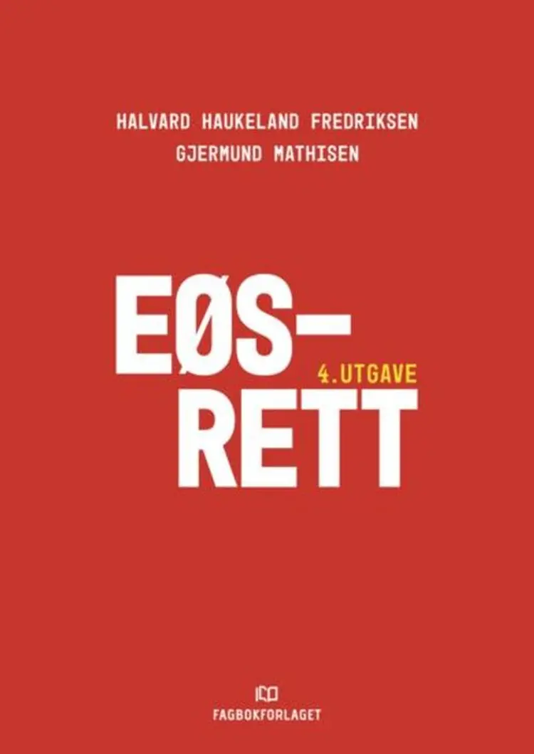 EØS-rett af Halvard Haukeland Fredriksen